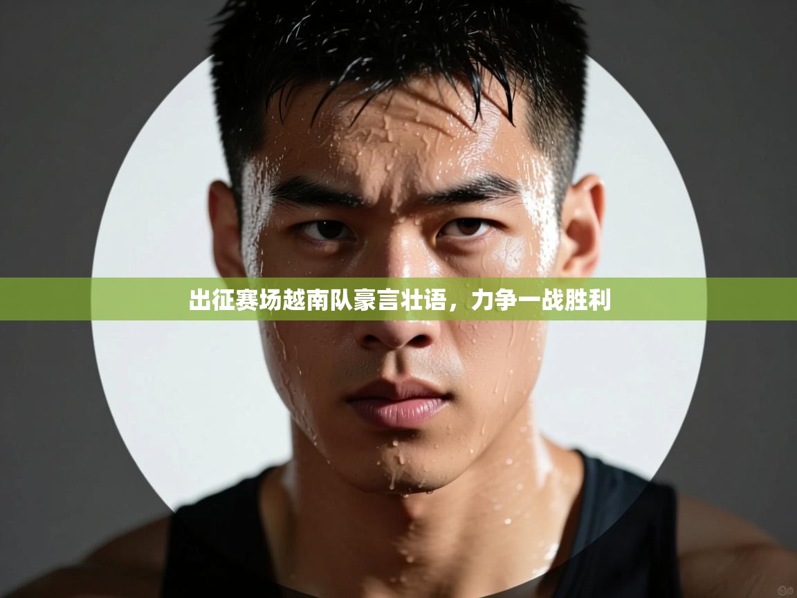 出征赛场越南队豪言壮语，力争一战胜利  第1张